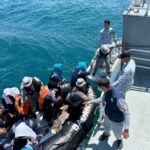 14 ABK KM Pasifik Memori II Berhasil Dievakuasi Usai Kapal Terbalik di Perairan Berakit Kepulauan Riau