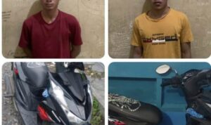 Polres Lahat Sukses Ungkap Pencurian Motor dalam Ops Sikat Musi I 2025, Dua Tersangka Ditangkap 