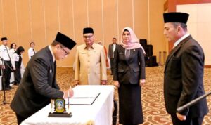 Gubernur Kepri Lantik 132 Pejabat Baru, Ansar Ahmad Tekankan Kinerja Optimal demi Masyarakat