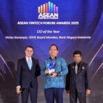BNI Toreh Prestasi Regional, Victor Erico Korompis Dinobatkan sebagai CIO of the Year di ASEAN Fintech Awards 2025