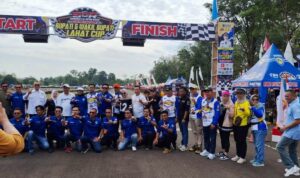 Bupati Lahat Bursah dan Wakil Widia Resmikan Pelantikan IMI 2022-2026 dan Gelaran Sriwijaya Open Race 2025 di Sirkuit Manggul