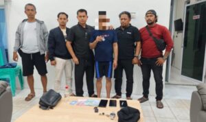 Miliki Sabu, Warga Tokojo Ditangkap Personil Unit Intelijen Kodim 0315/Tanjungpinang