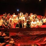 Kapolda Lampung Galang Kewaspadaan Masyarakat Lawan Terorisme via Nobar “Sayap-Sayap Patah 2”