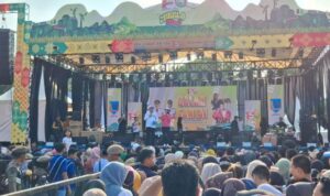 Semarakkan HUT Kabupaten Lahat ke-156: Jalan Sehat Serentak Dongkrak Ekonomi Lokal