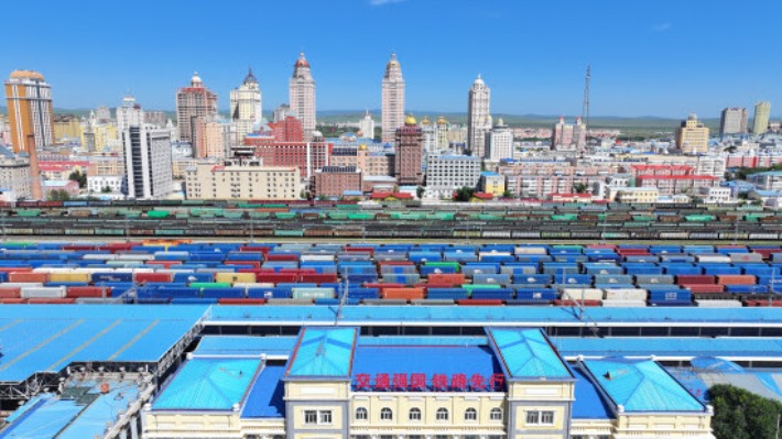 Kereta Api Untuk Layanan Angkutan Barang China Eropa