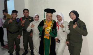 Menwa UINSU Kawal Ketat Wisuda ke-85: Jaga Keamanan Rektor dan Tamu Undangan