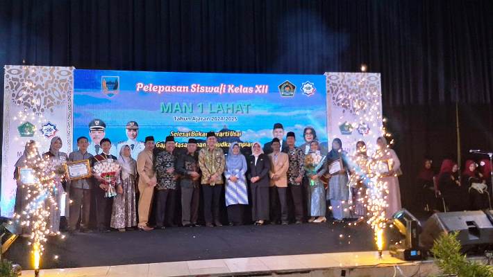 Pelepasan Siswa Kelas Xii Man 1 Lahat