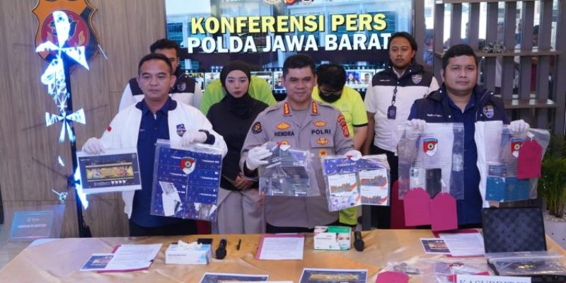 Polda Jabar Ungkap Jaringan Judi Online Lintas Wilayah 2 Tersangka Diamankan