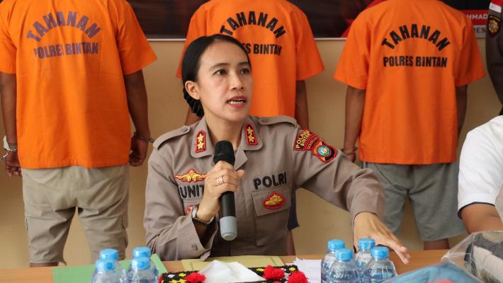 Polres Bintan Ungkap Dua Kasus Kriminal Pencurian Dengan Pemberatan Dan Pencurian Sepeda Motor