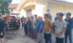 Jatanras Polda Sumsel Amankan Puluhan Jukir Liar