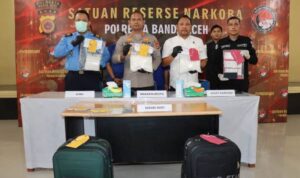 Polresta Banda Aceh dan Avsec Gagalkan Penyelundupan 5 Kg Sabu di Bandara SIM dalam Lima Hari