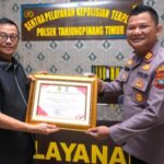 Polsek Tanjungpinang Timur Raih Penghargaan Kantibmas dari Walikota: Tingkatkan Layanan Publik yang Humanis