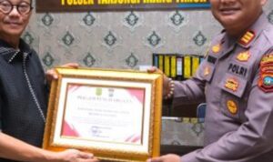 Polsek Tanjungpinang Timur Raih Penghargaan Kantibmas dari Walikota: Tingkatkan Layanan Publik yang Humanis