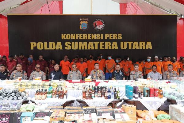 3.051 Tersangka Narkoba Digulung Polda Sumut Dalam 5 Bulan Vaping Berbahaya Jadi Tren Baru