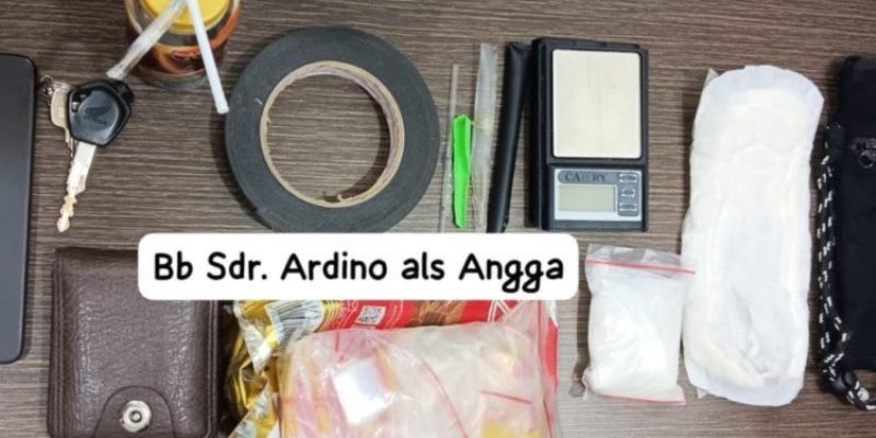 Barang Bukti Dari Ardino