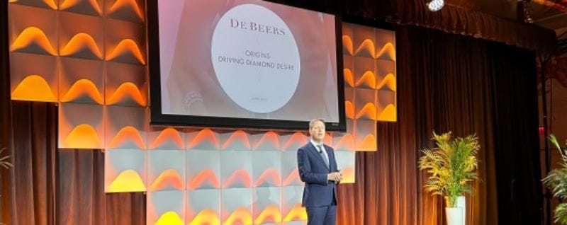 De Beers Ungkap Koleksi Ombre Desert Diamonds Dan Inisiatif Berlian Bermerek Origin Di Jck Las Vegas 2025