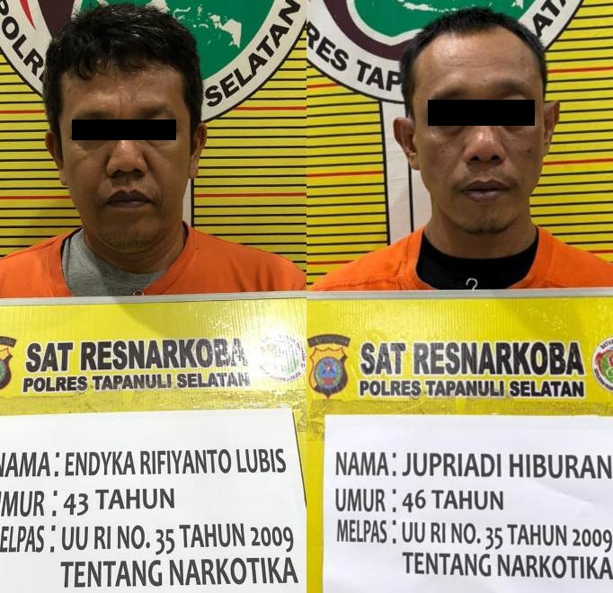 Dua Tersangka Narkoba