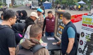 Hari Bhayangkara ke-79, Polresta Bandung Gelar Pemeriksaan Kesehatan Gratis di Soreang, 750 Warga Antusias Hadir