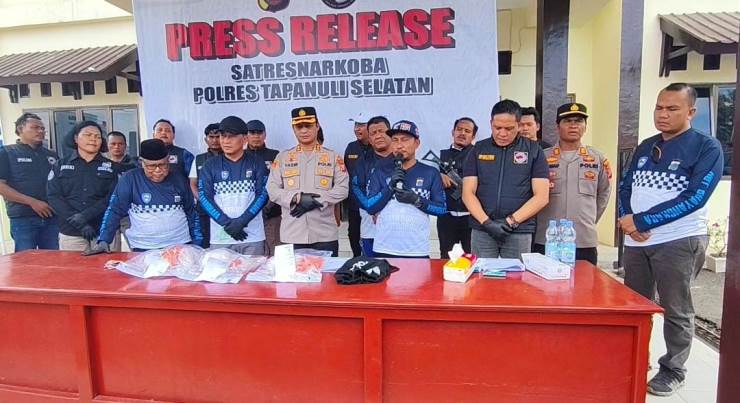 Kolaborasi Tni Polri Masyarakat Gagalkan Peredaran Sabu 3 Kg Di Tapsel