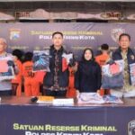 Komplotan Pencuri Lintas Provinsi Dibekuk Polres Kediri Kota, Aksi Terekam CCTV dan Viral di Medsos