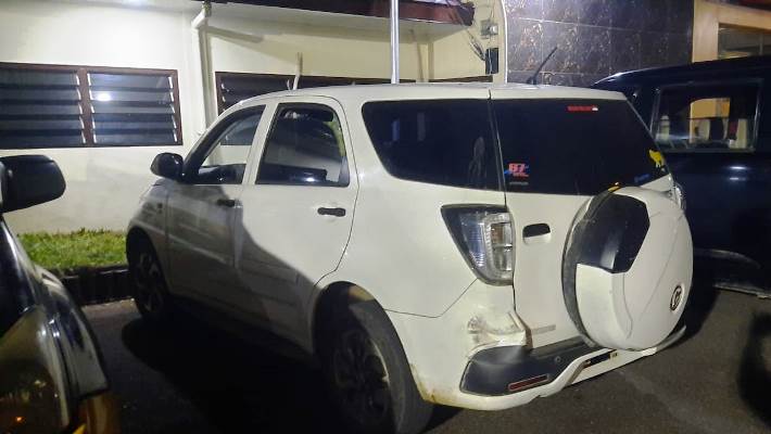 Mobil Terios Barang Bukti