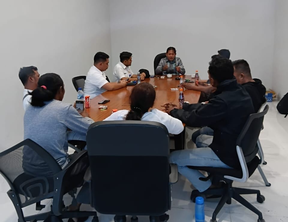 Para Subkon Dan Jajaran Bptd Kepri Duduk Satu Meja Terkait Penyelesaian Pembayaran Kamis 12 Juni 2025. Kemarin