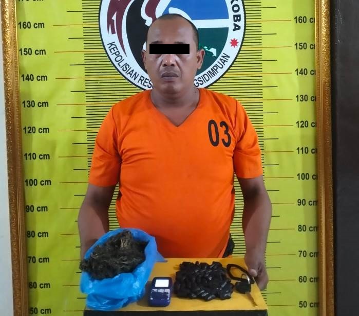 Penarik Becak Di Padangsidimpuan Tertangkap Bawa Ganja Dari Madina