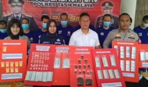 Polres Tasikmalaya Ungkap Dua Jaringan Narkoba dan Obat Ilegal, Sembilan Pelaku Dibekuk