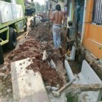 Proyek Drainase di Gang Perumahan Jomin Estate Jomin Barat Dinilai Tidak Urgensi