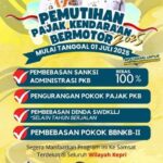 Kesempatan Emas! Pemutihan Pajak Kendaraan di Kepri Dimulai 1 Juli 2025