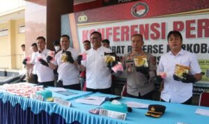 Tembakan Melesat di Ogan Ilir! Polisi Gagalkan Upaya Kabur Kurir Narkoba Bersenjata Sabu 3 Kg