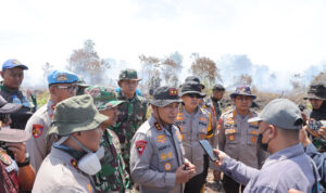 Kapolda Riau Tegaskan Penindakan Tegas terhadap Pelaku Karhutla di Rokan Hilir