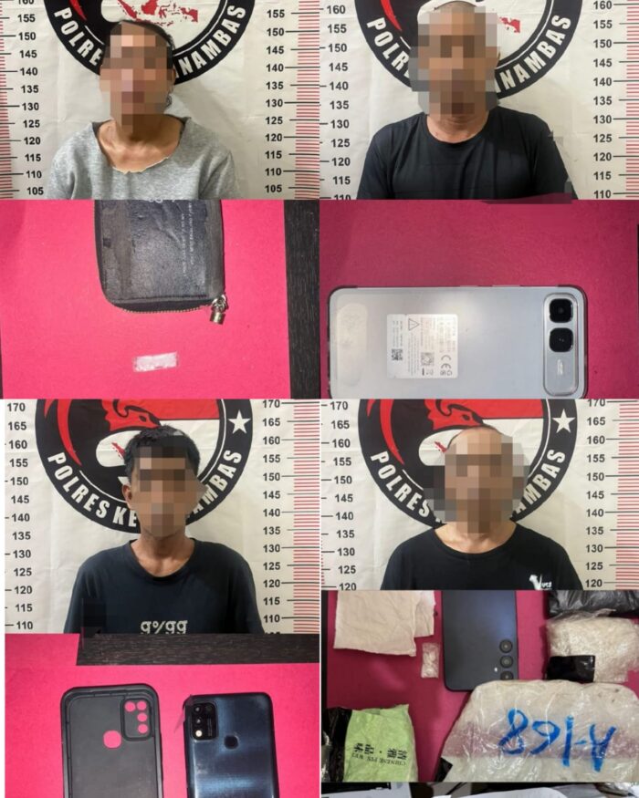 Empat Tersangka Narkoba Di Tarempa
