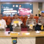 Polres Padangsidimpuan Tangkap 14 Pengedar Narkoba dalam Operasi Antik Toba 2025, Ada yang Sembunyikan Sabu di Sapu Lidi
