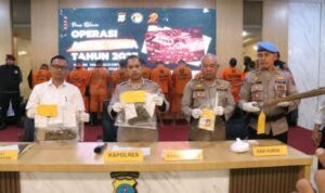 Polres Padangsidimpuan Tangkap 14 Pengedar Narkoba dalam Operasi Antik Toba 2025, Ada yang Sembunyikan Sabu di Sapu Lidi