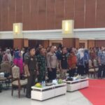 Kanit Samapta Polsek Cikarang Pusat Hadiri Peluncuran Logo Hari Jadi Kabupaten Bekasi ke-75 Digelar Meriah di Gedung Swantantra Wibawa Mukti