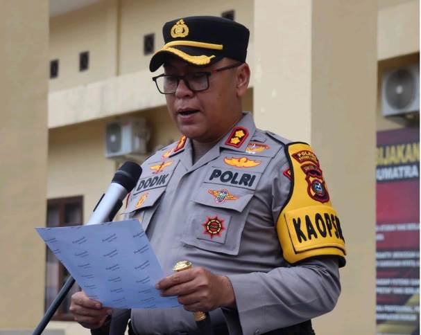 Kapolres Padanglawas Akbp Dodik Yuliyanto