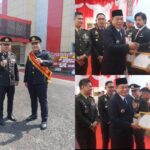 Kapolsek dan Kanitreskrim Polsek Sanga Desa Terima Penghargaan dari Bupati Muba atas Keberhasilan Ungkap Kasus Perampokan Bersenjata