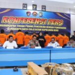 10 Pelaku Pencurian di Kapal Asing Ditangkap di Perairan Karimun
