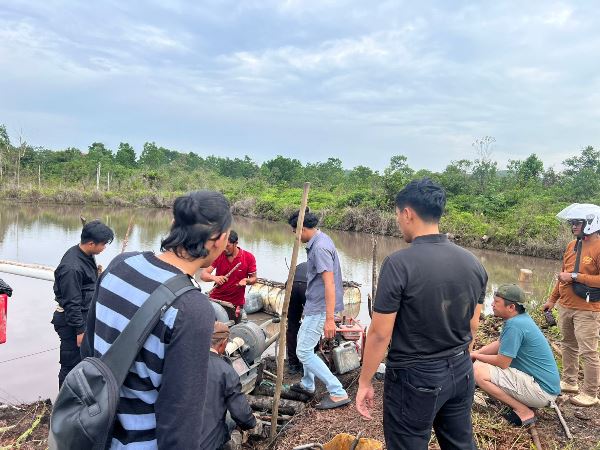 Polisi Razia Tambang Pasir Ilegal