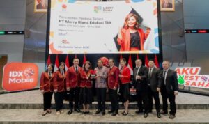 PT Merry Riana Edukasi Tbk (MERI) Resmi Tercatat di BEI, Bukti Komitmen Bangun Generasi Muda Indonesia