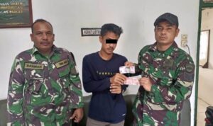 Beli Nasi Pakai Uang Palsu, Pria di Padang Lawas Diciduk TNI