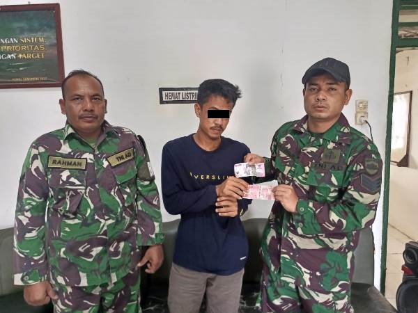 Tni Tangkap Pengedar Uang Palsu Di Padang Lawas