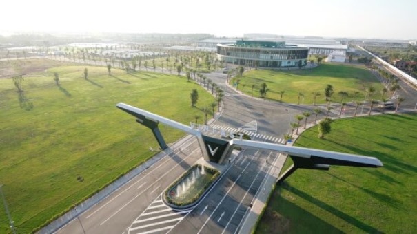 Vinfast Ev Manufacturing Complex In Hai Phong Vietnam