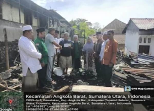 Camat Angkola Barat Mhd Thohir Parlindungan Pasaribu S.sos