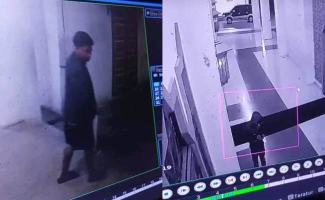 Cctv Rekam Aksi Pencurian Hp Di Masjid Agung Nur Ala Nur Dua Pria Berjaket Hitam Jadi Buron