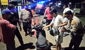 Cegah Guantibmas, Kapolsek Kedungwaringin Terjunkan Sepuluh Personel di Operasi Kejahatan Jalanan