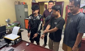 Dua Pemuda Ditangkap Polsek Kandis, Kedapatan Bawa 15,11 Gram Shabu di Siak