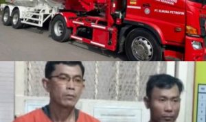 Polda Sumsel Tangkap Dua Sopir Truk, Selewengkan BBM Subsidi dengan Modus Lepas GPS