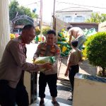 Dukung Gerakan Pangan Murah, Polsek Kedungwaringin Distribusikan Dua Ton Beras Murah